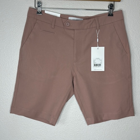 Les Deux Como Light Shorts Dusty Rose Size 31 NWT - Picture 3 of 9